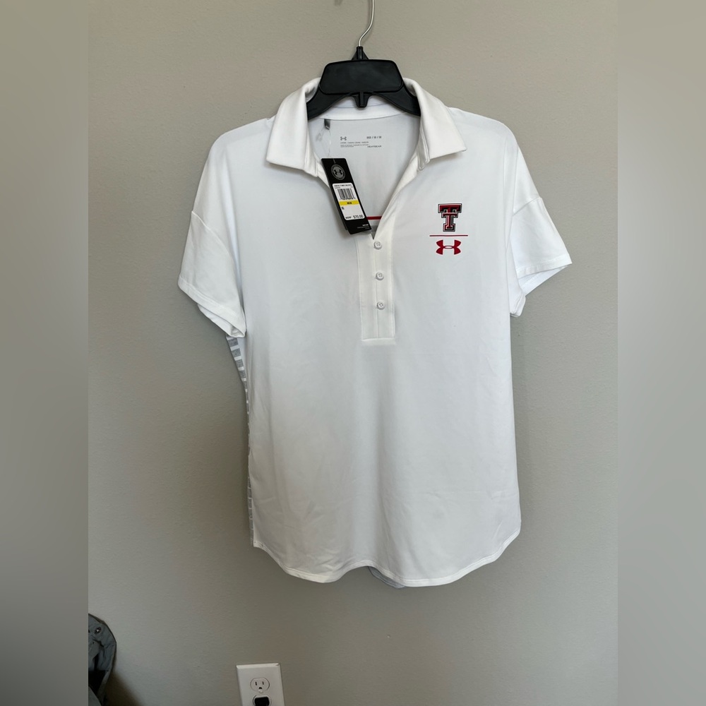 NWT TEXAS TECH POLO M